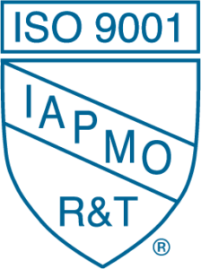 ISO 9001 IAPMO R&T Registration Logo