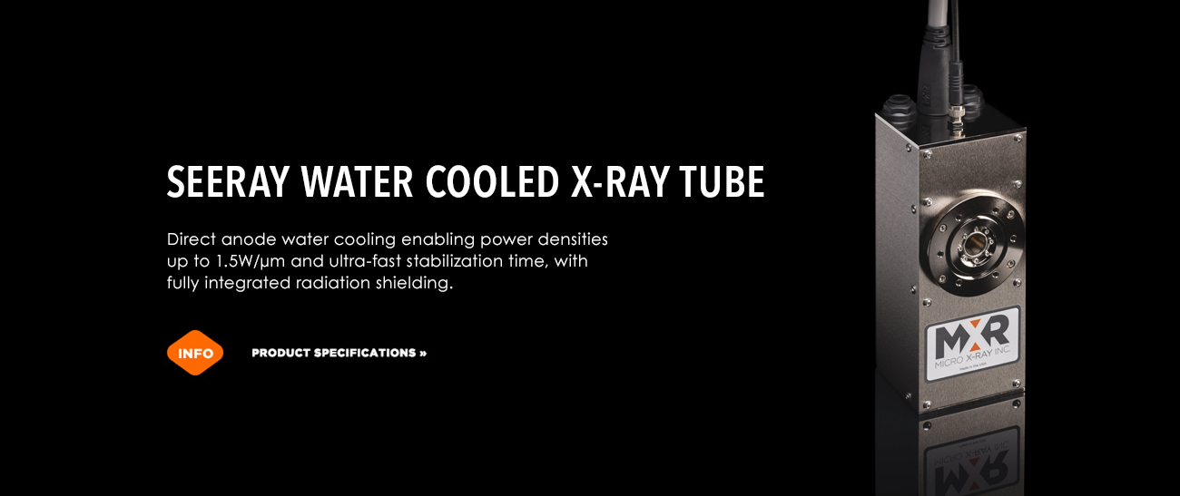 SeeRay Water Cooled X-ray Tube